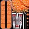 1 Box Orange AB Resin Jelly Flatback Rhinestones with 3Pcs B7000 Glue